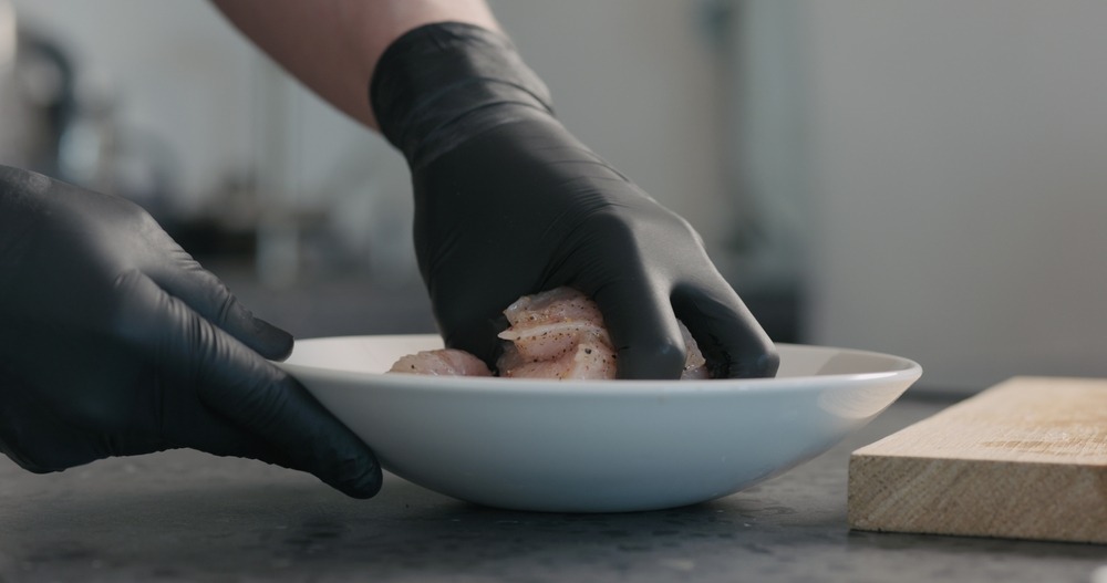 chicken-marination-with-gloves